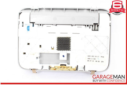 10-13 Mercedes W221 S550 S400 Rear Overhead Vanity Mirror Assembly Gray OEM