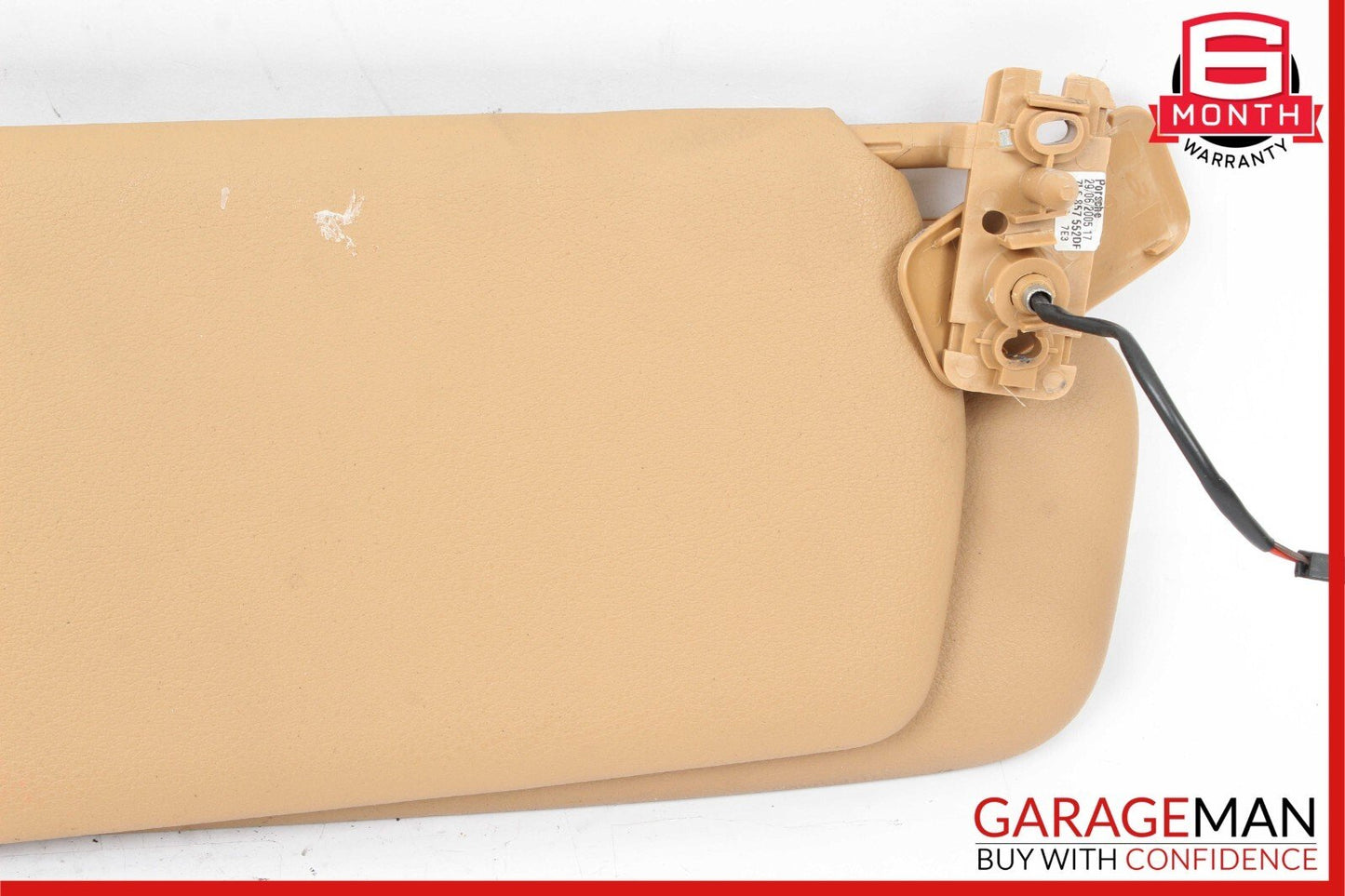 03-10 Porsche Cayenne S 955 957 Front Right Side Sunvisor Sun Visor Shade OEM