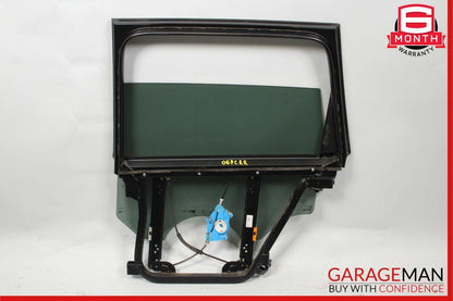03-06 Porsche Cayenne 955 Rear Right Door Frame Window Regulator Glass Assy