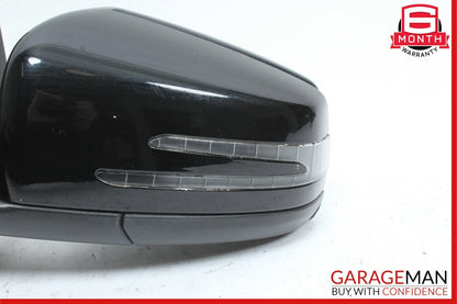 12-14 Mercedes W204 C250 C63 AMG Front Left Side Mirror Rear View Door Black