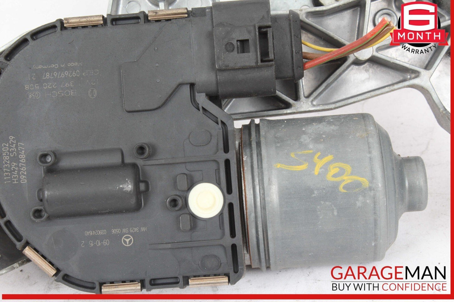 07-13 Mercedes W221 S400 Hybrid Windshield Wiper Motor Right OEM
