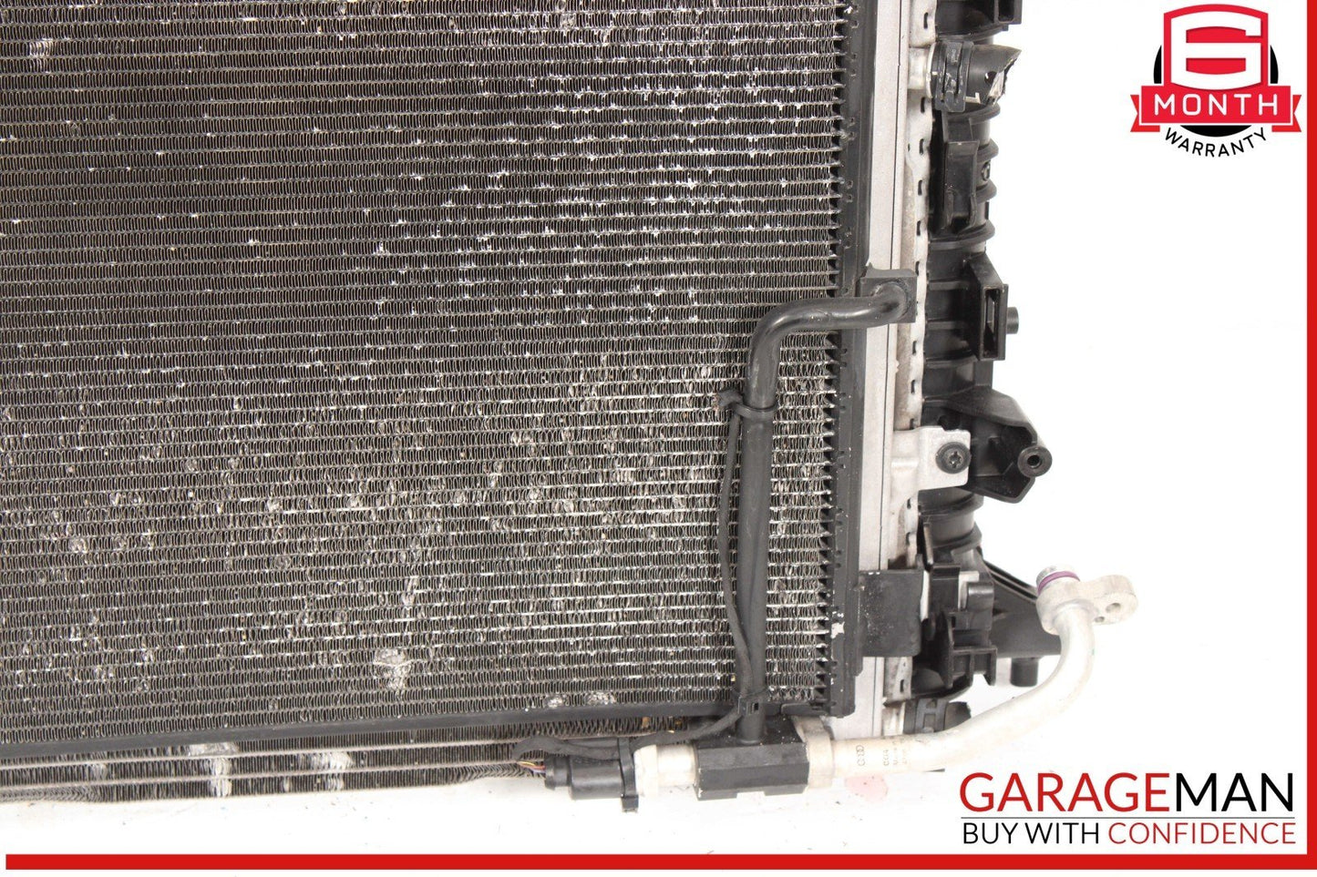 12-18 Audi A8 A7 Engine Cooling Radiator w/ Fan Assembly OEM