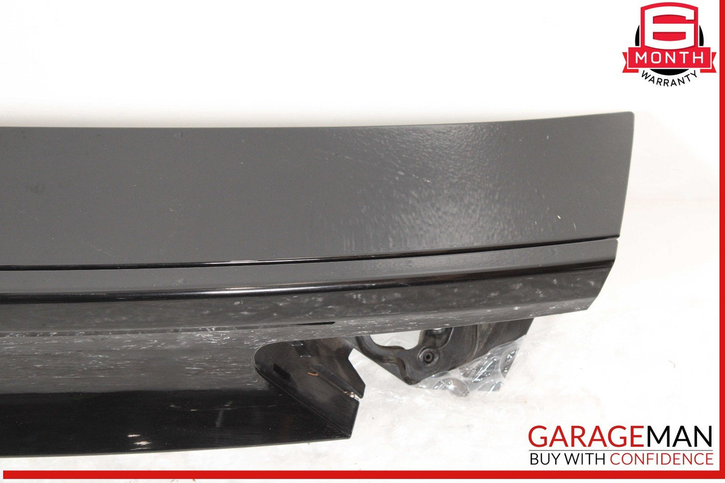 12-18 Audi A7 Rear Trunk Lid Tailgate Spoiler Panel Spoiler Mount Black OEM