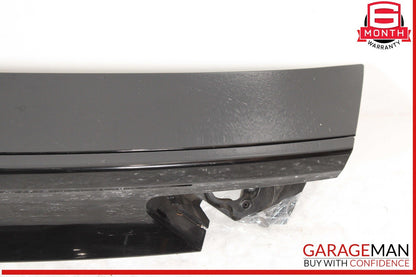 12-18 Audi A7 Rear Trunk Lid Tailgate Spoiler Panel Spoiler Mount Black OEM