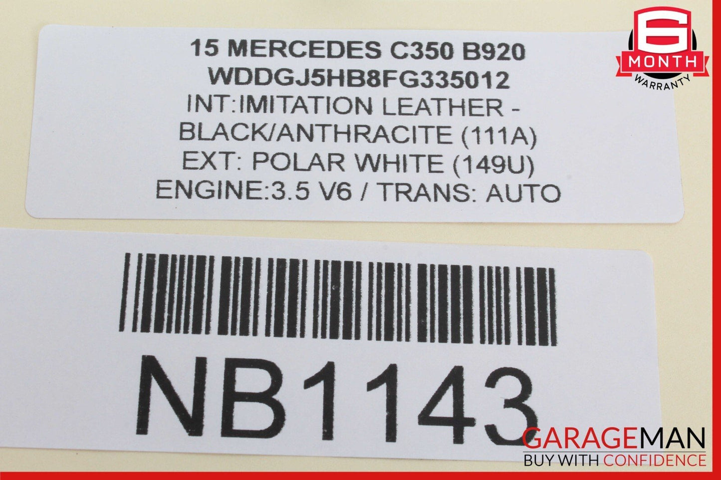 08-17 Mercedes W204 C350 E350 E400 E550 Rear Trunk Lid Latch Lock Actuator OEM