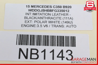 08-17 Mercedes W204 C350 E350 E400 E550 Rear Trunk Lid Latch Lock Actuator OEM