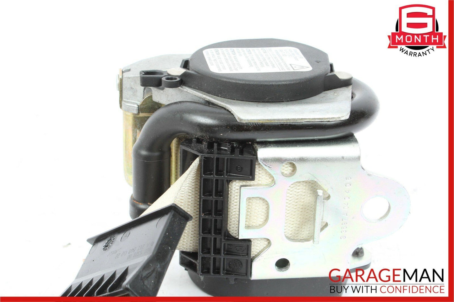 03-06 Mercedes W211 E320 E500 Front Right Side Seat Belt Retractor Beige OEM