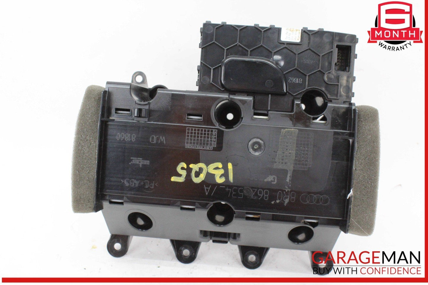 09-17 Audi Q5 SQ5 Front Center Console Dual Cup Holder Cupholder 8R0862534 OEM