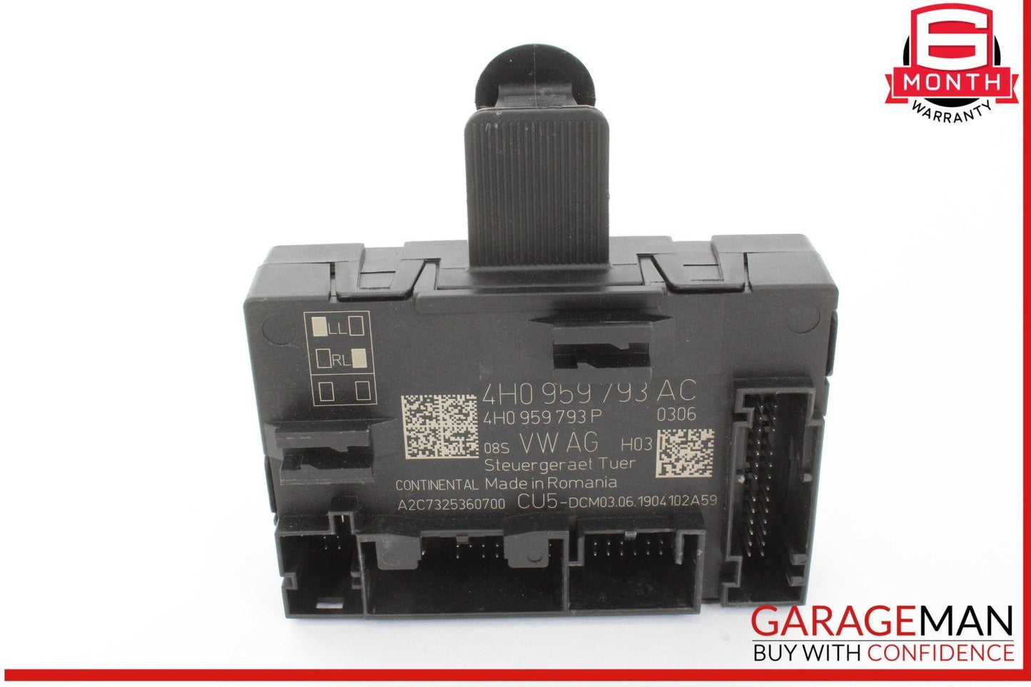 15-24 Porsche Macan Front Left Driver Side Door Control Module 4H0959793AC OEM