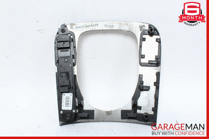 03-06 Mercedes W220 S55 AMG S430 S500 Center Console Shifter Bezel Trim Wood OEM