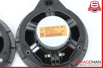 08-18 Mercedes W212 E350 C250 CLS550 Door Audio Speaker Logic 7 Set of 2 Pc