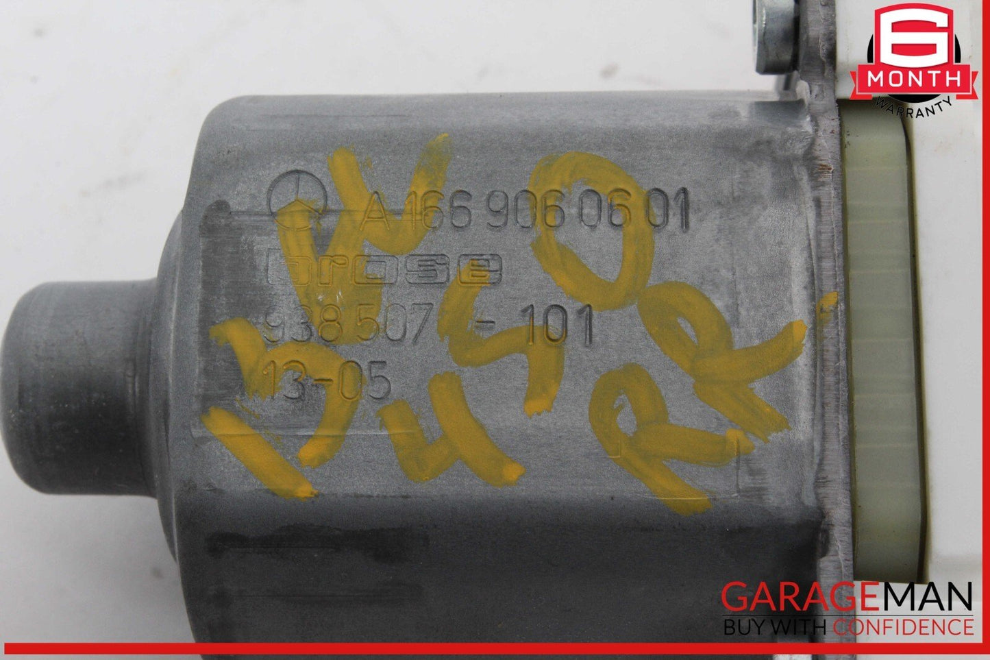 12-19 Mercedes X166 GL450 Window Regulator Motor Rear Right Side OEM
