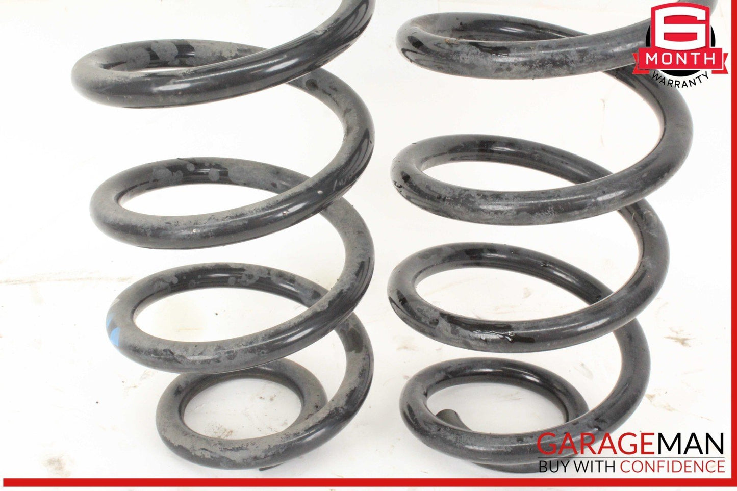 2009-2017 Audi Q5 Rear Left and Rear Right Side Coil Spring Set of 2 8K0512297E