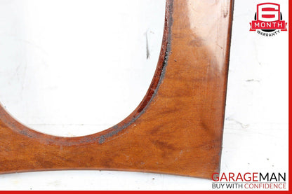 03-06 Mercedes W220 S600 Center Console Shifter Distronic Bezel Trim Wood