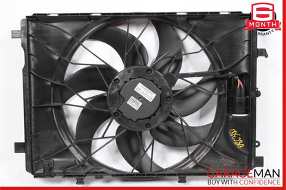 08-11 Mercedes W204 C300 Engine Radiator Cooling Fan Motor Assembly OEM