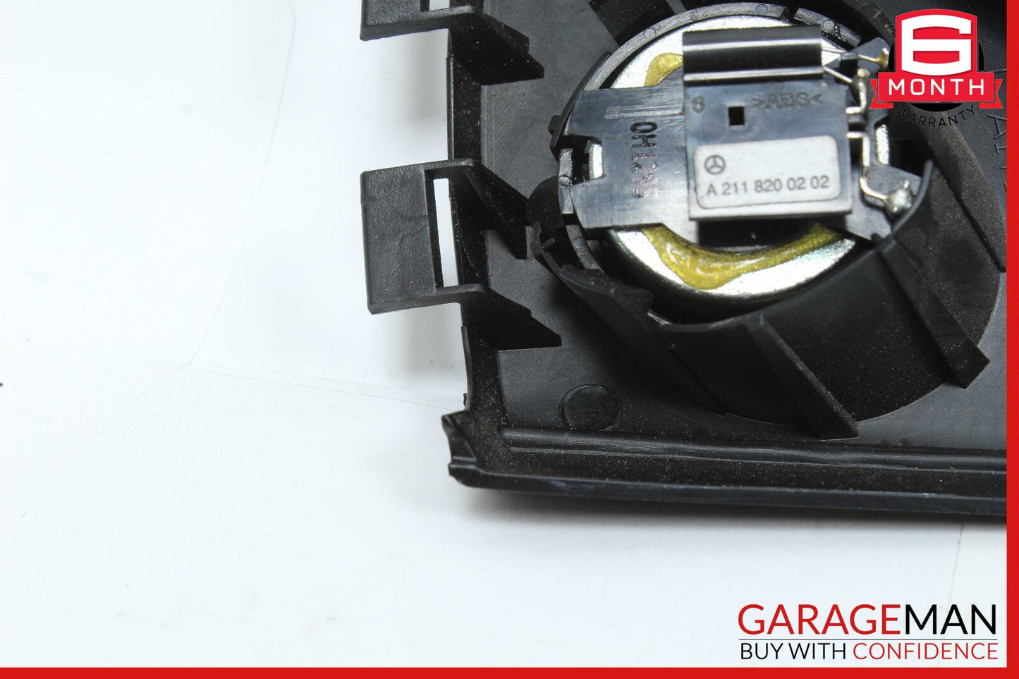 05-11 Mercedes R171 SLK300 SLK350 Left Side Door Tweeter Speaker Cover Black OEM