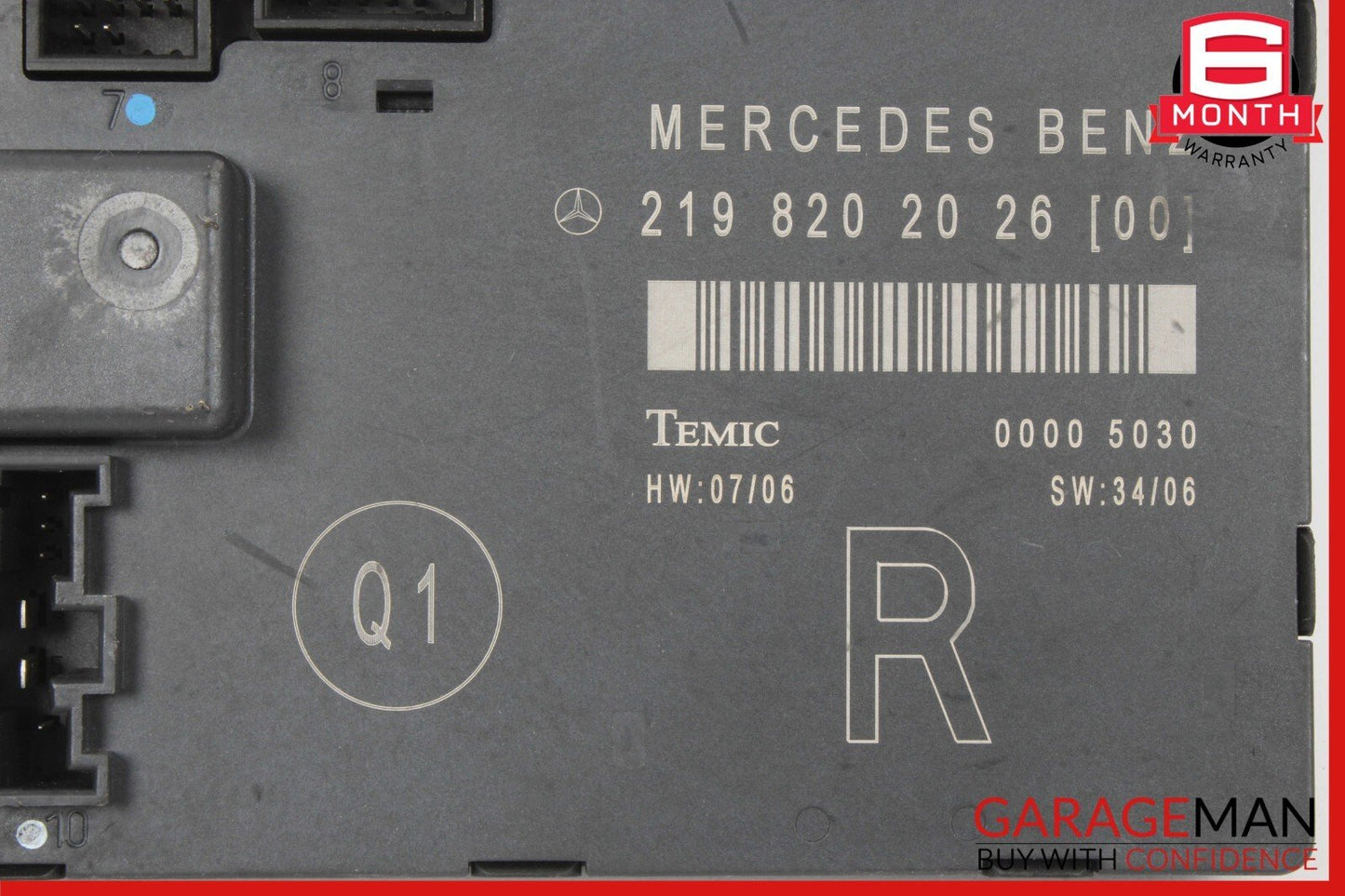 06-11 Mercedes W219 CLS63 AMG CLS550 Front Right Side Door Control Module OEM