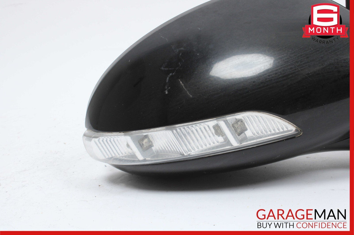 07-09 Mercedes W221 S550 S600 Right Side Mirror Door Rear View Black OEM