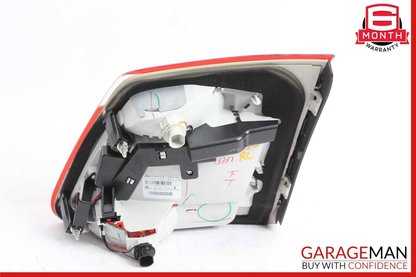 13-16 Mercedes X166 GL450 GL550 Inner Tail Light Lamp Rear Left Driver Side OEM
