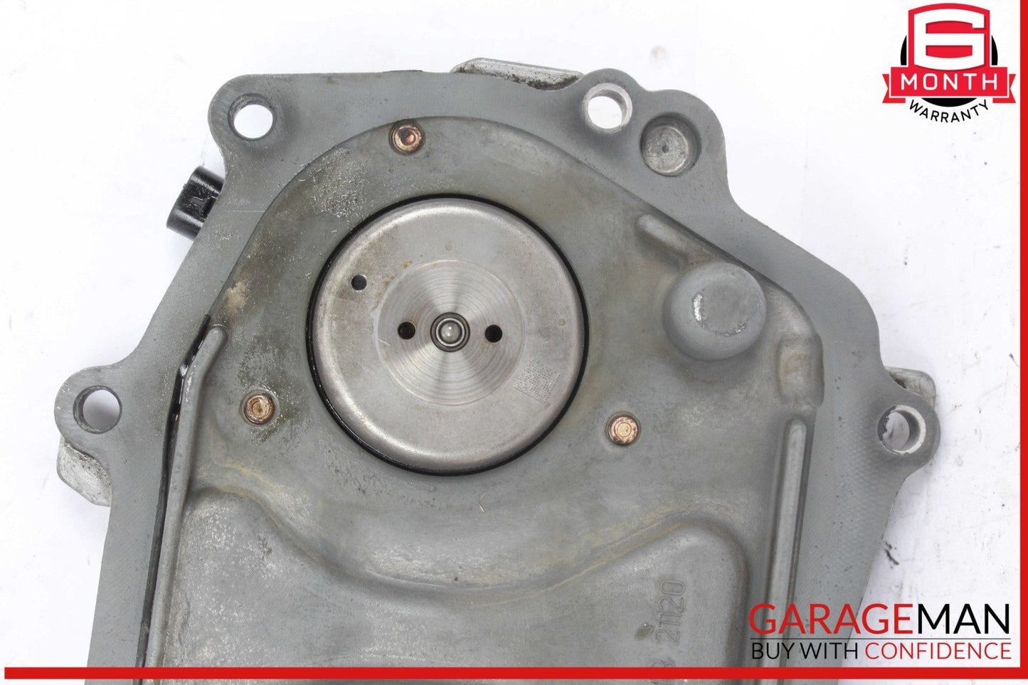 12-18 Mercedes W218 CLS550 Front Right or Left Side Engine Timing Chain Plate