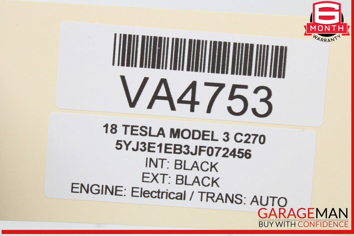 17-23 Tesla Model 3 Rear Left or Right Upper Control Arm Rearward Toe Link OEM