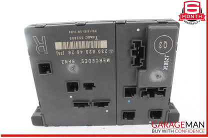 03-12 Mercedes R230 SL500 SL55 SL600 Front Right Side Door Control Module OEM