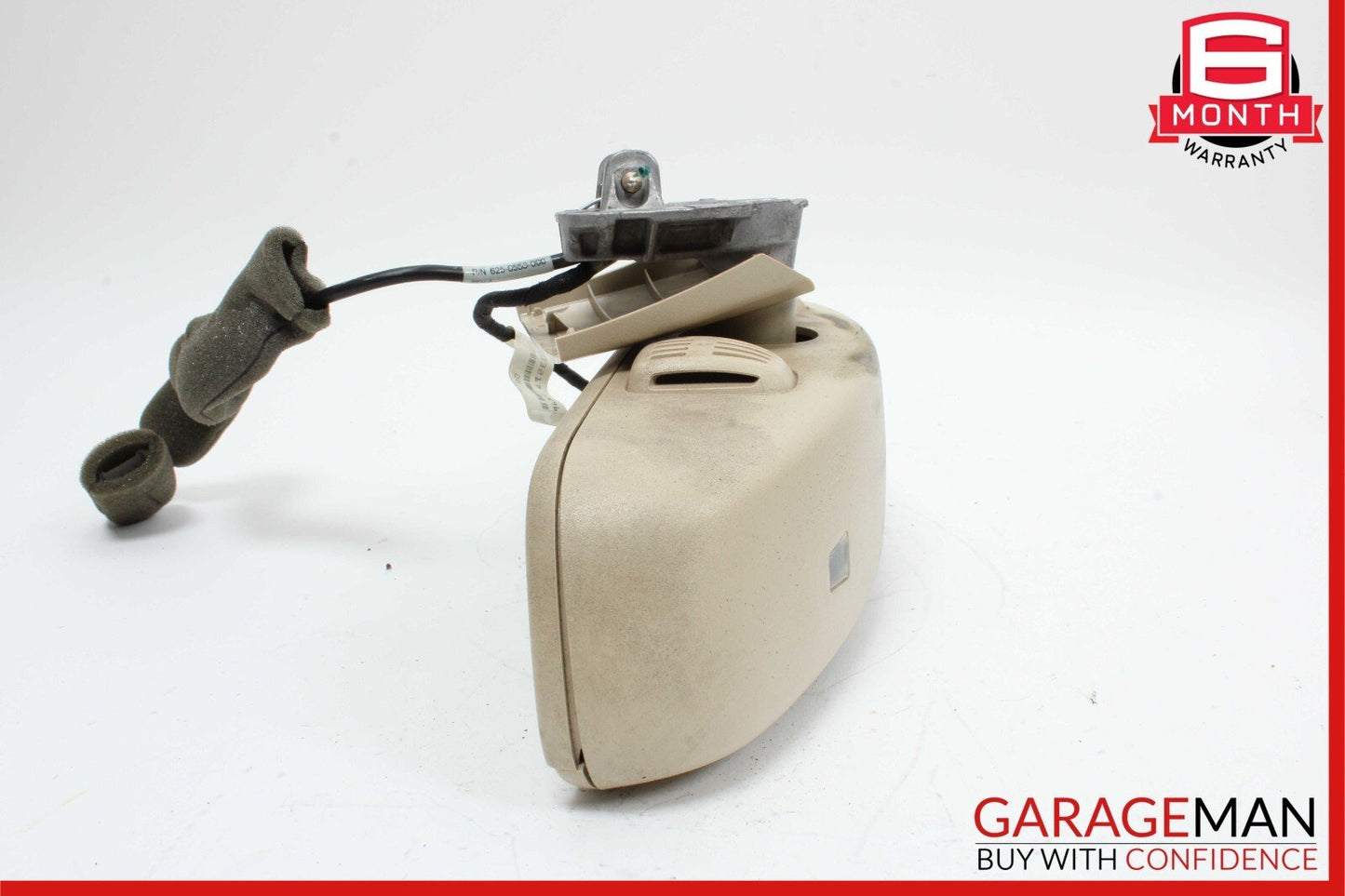 08-14 Mercedes W204 C350 C300 Top Upper Rear View Mirror Assembly Beige