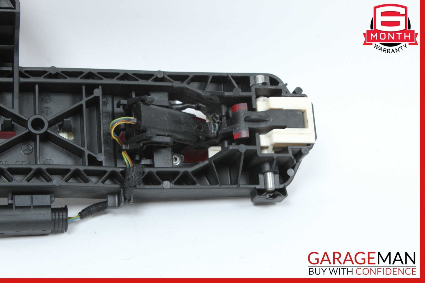 12-14 Mercedes W204 C250 Rear Right Side Exterior Door Handle Red Keyless Go OEM