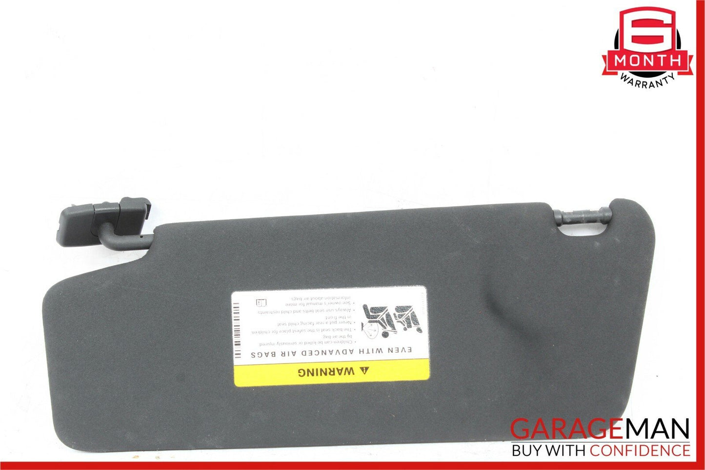 08-14 Mercedes W204 C300 C350 Front Right Sunvisor Sun Visor Black OEM