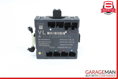 08-14 Mercedes W204 C300 C350  AMG Front Left Side Door Control Module Unit OEM