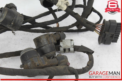 13-16 Mercedes X166 GL450 GL550 Rear Park Parking Sensor PDC Set of 4 w/ Harness