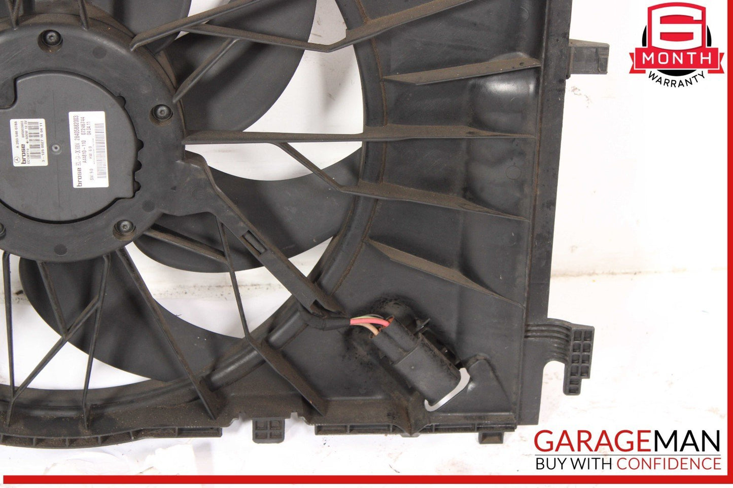 05-09 Mercedes W209 CLK350 C350 C230 Engine Radiator Cooling Fan Motor OEM