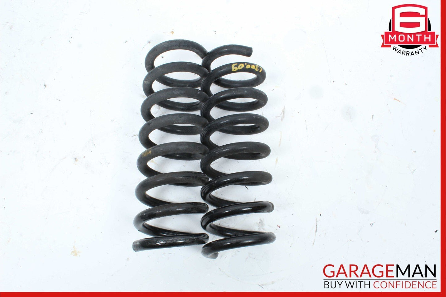 08-14 Mercedes W204 C300 C250 C350 Rear Shock Strut Coil Spring Set of 2 OEM