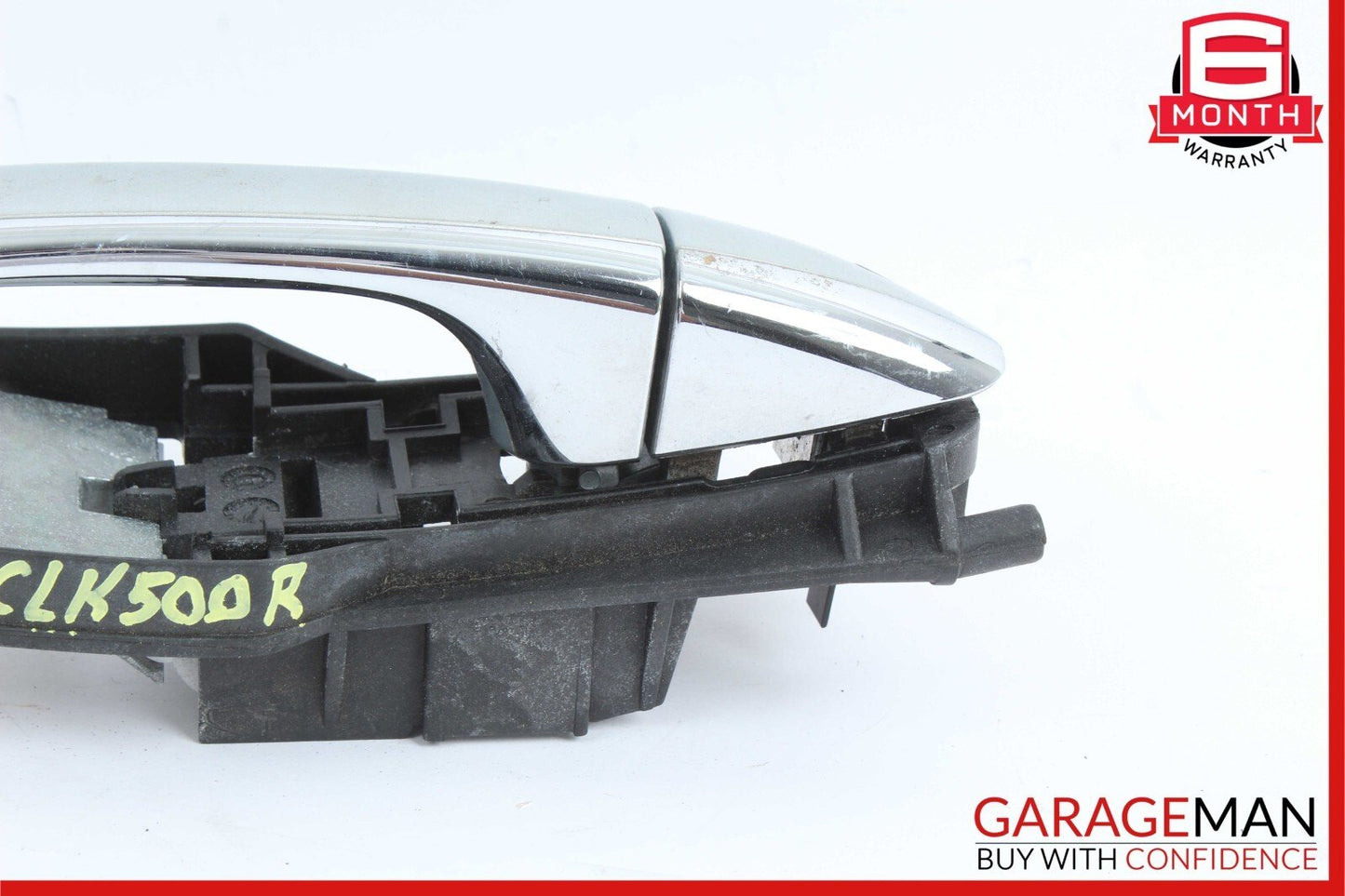 03-09 Mercedes W209 CLK500 Front Right Side Exterior Door Handle Silver OEM