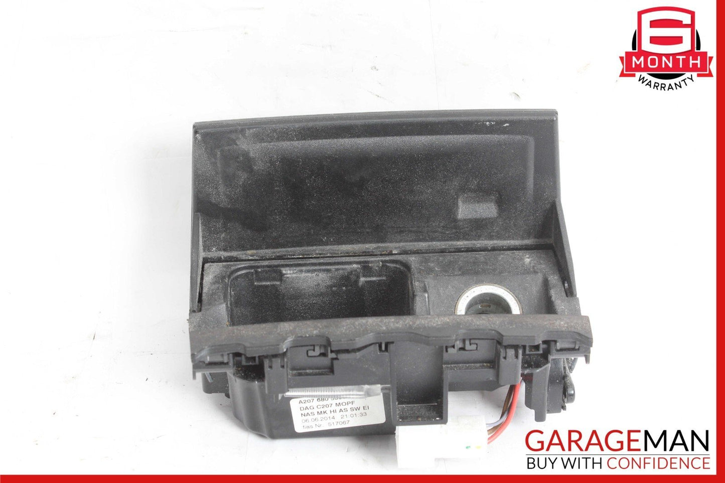 14-17 Mercedes W207 E350 E400 Coupe Front Center Console Storage Compartment OEM