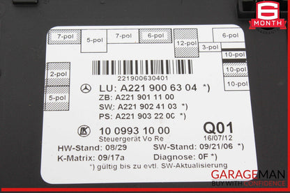 07-13 Mercedes W221 S550 S350 S63 Front Right Door Control Module 2219006304 OEM