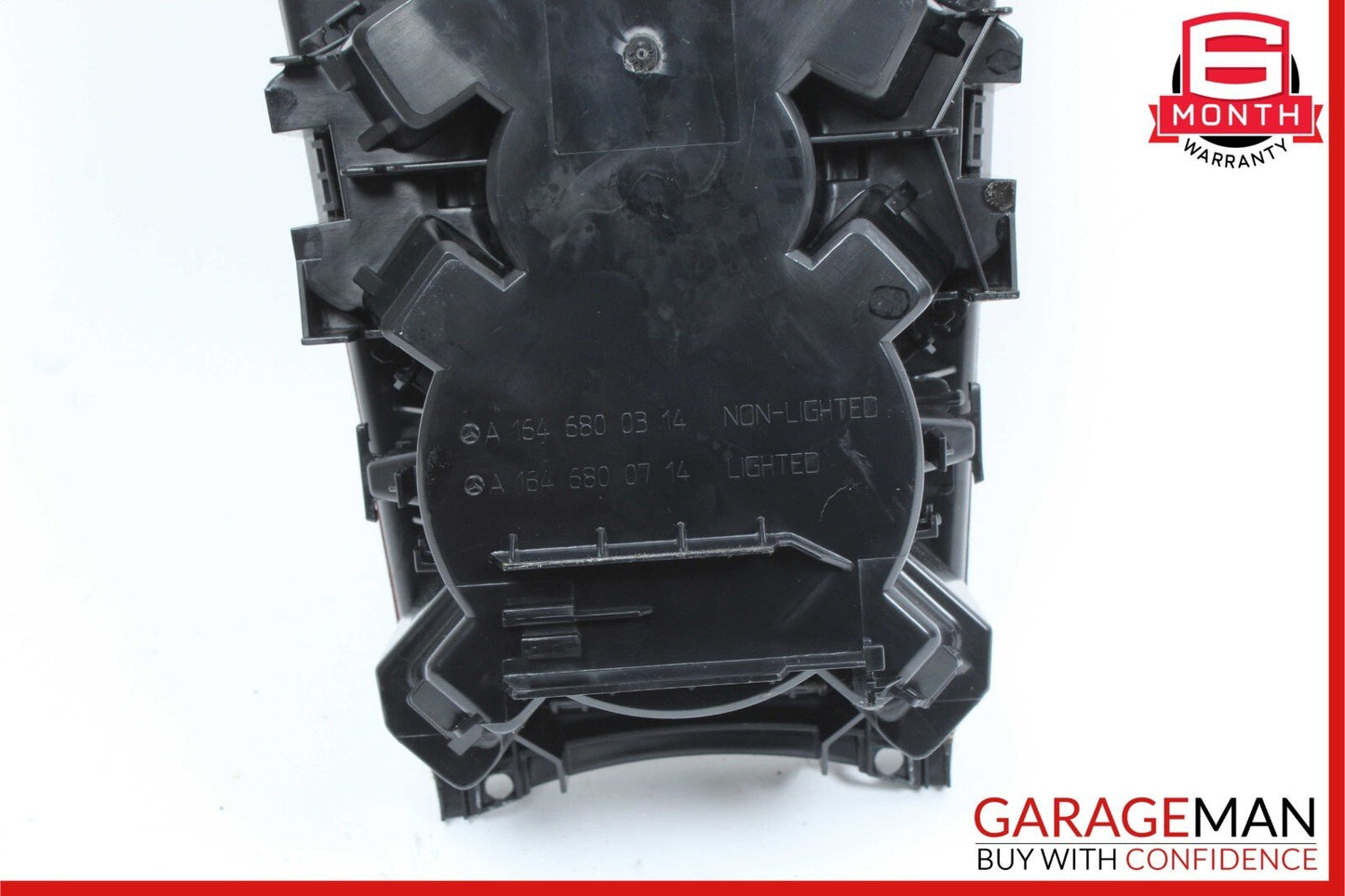 06-12 Mercedes W164 ML350 GL450 Center Console Cup Holder Compartment Wood OEM