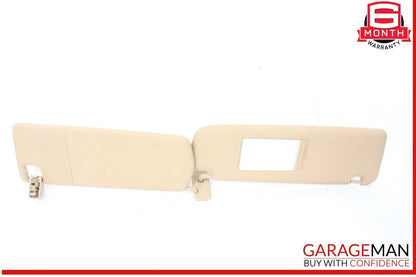 11-14 Porsche Cayenne 958 Front Right Side Sun Visor Sunvisor Beige OEM