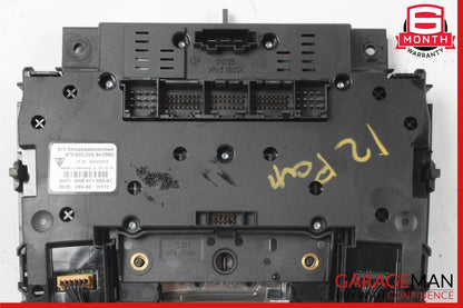 10-13 Porsche Panamera 970 Front AC Heater Climate Control Switch Panel Assy