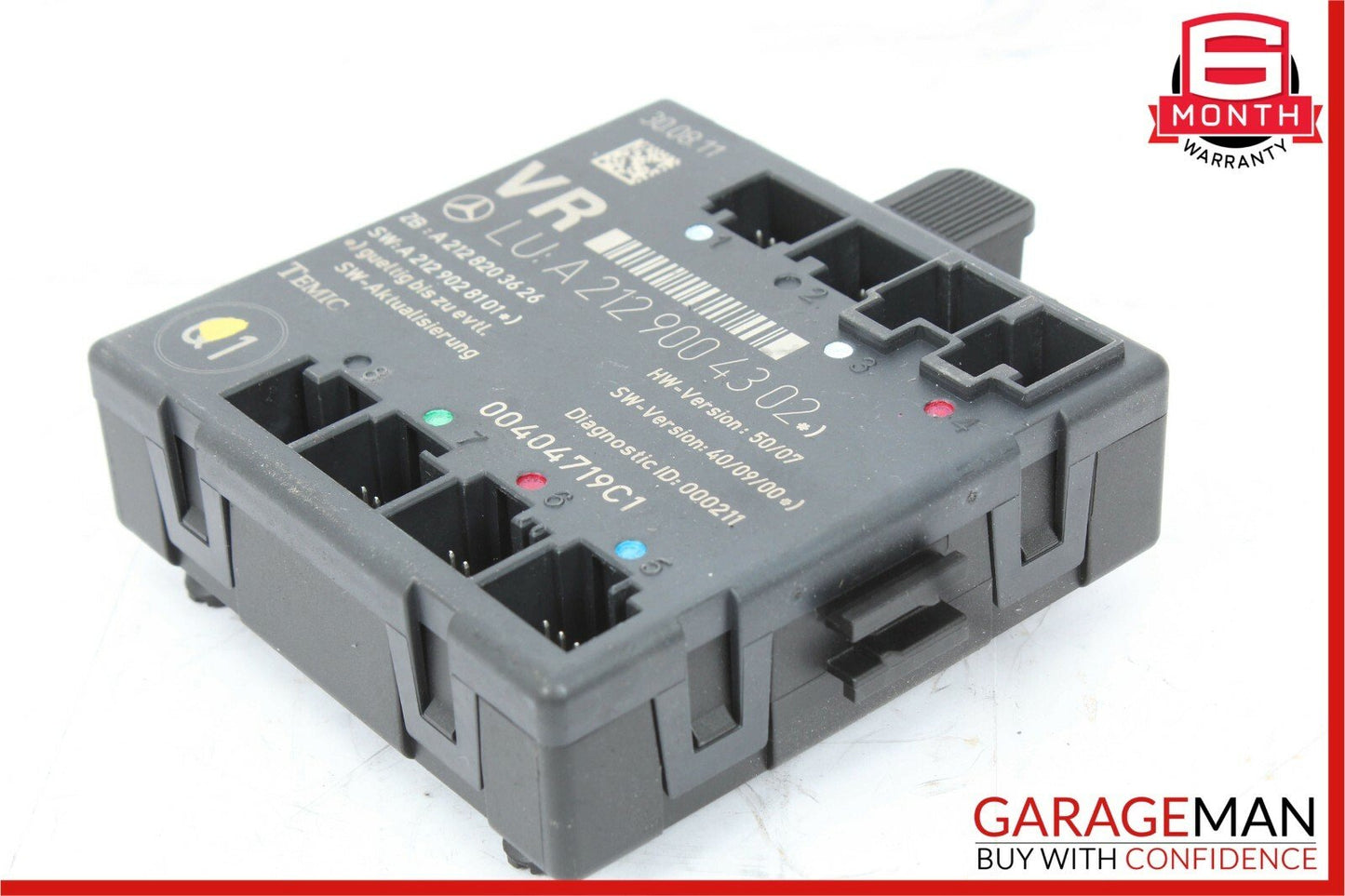 08-14 Mercedes W204 C250 C300 Front Right Passenger Side Door Controller Module