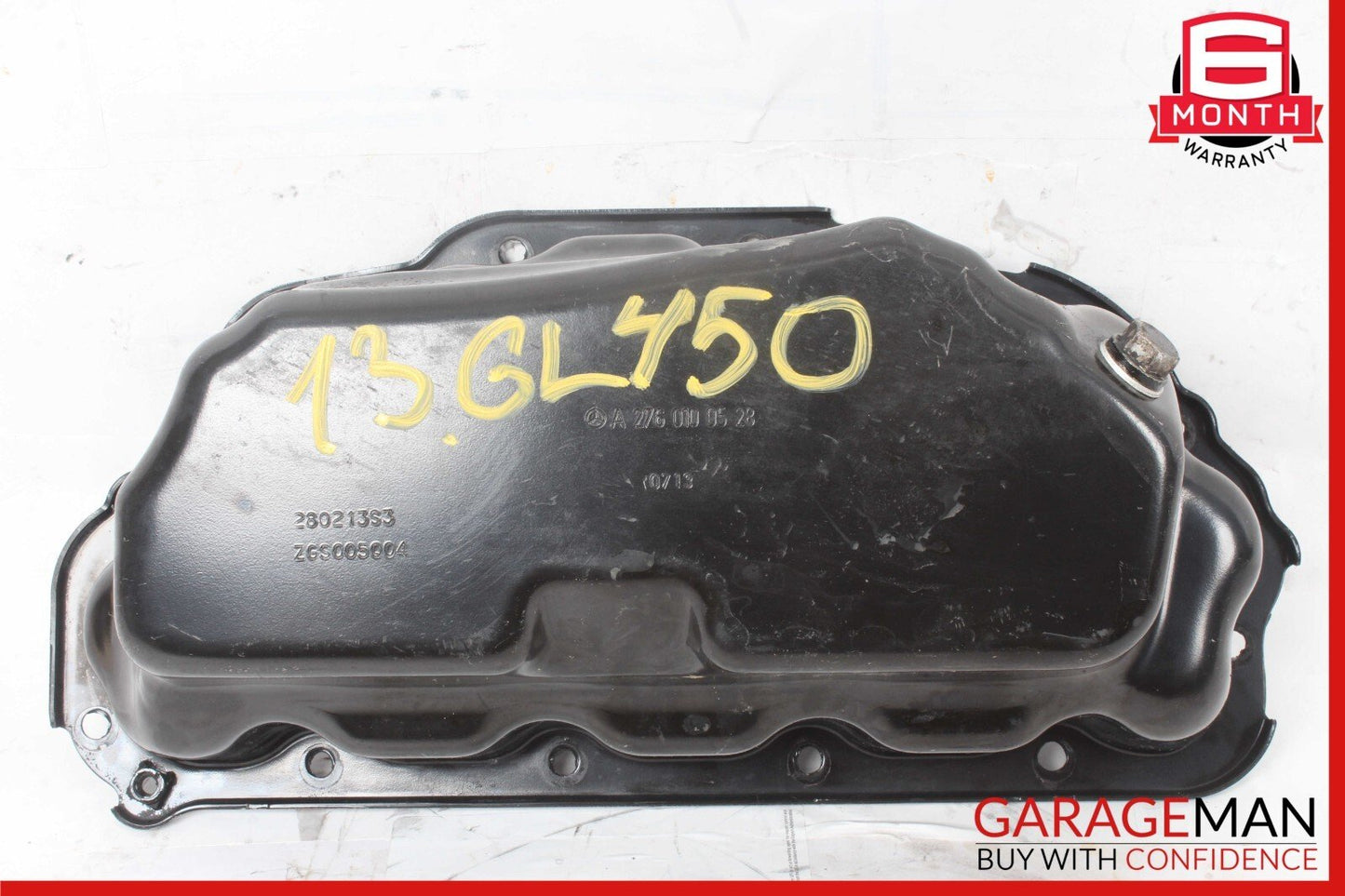 12-19 Mercedes X166 GL450 GLE400 GLS550 Engine Lower Oil Pan 2760100528 OEM