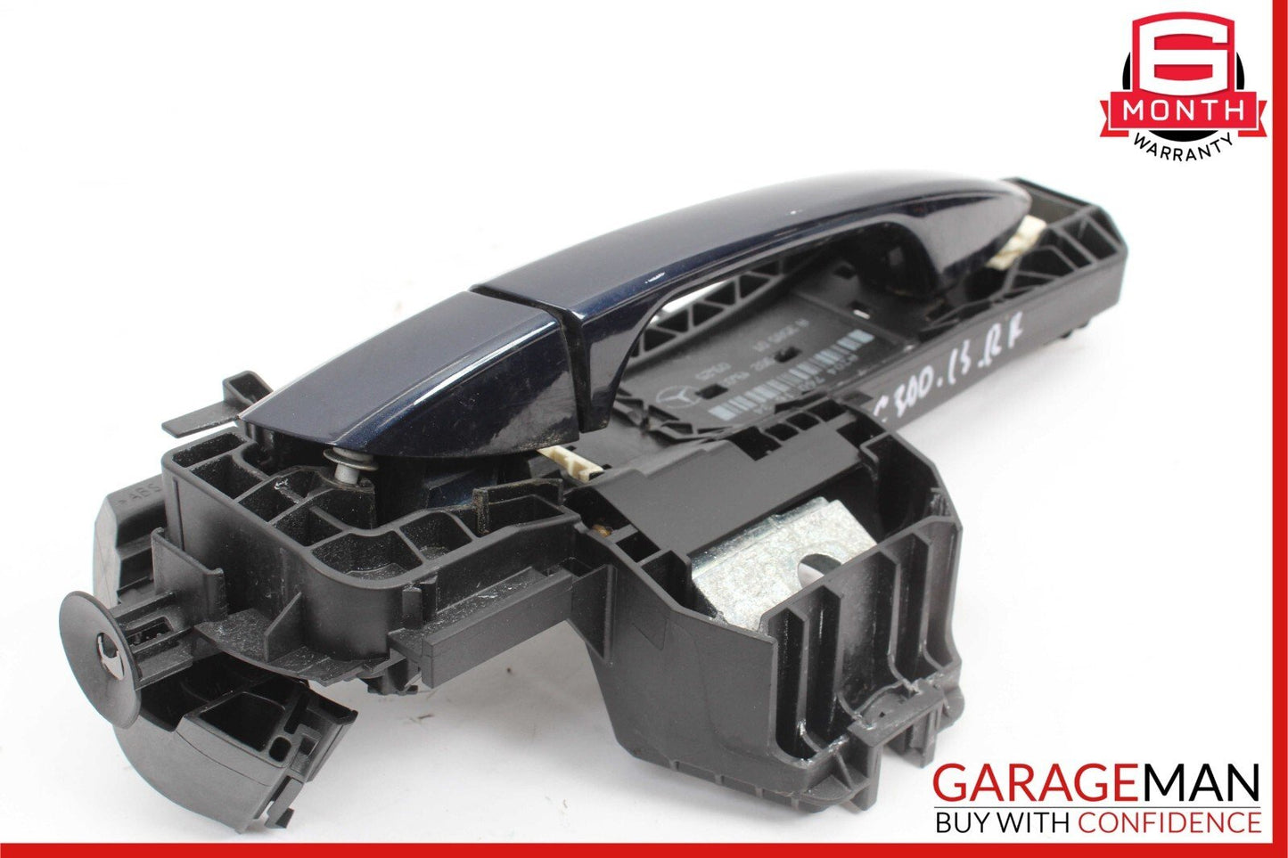 12-14 Mercedes W204 C300 C250 Sedan Right Passenger Exterior Door Handle Blue