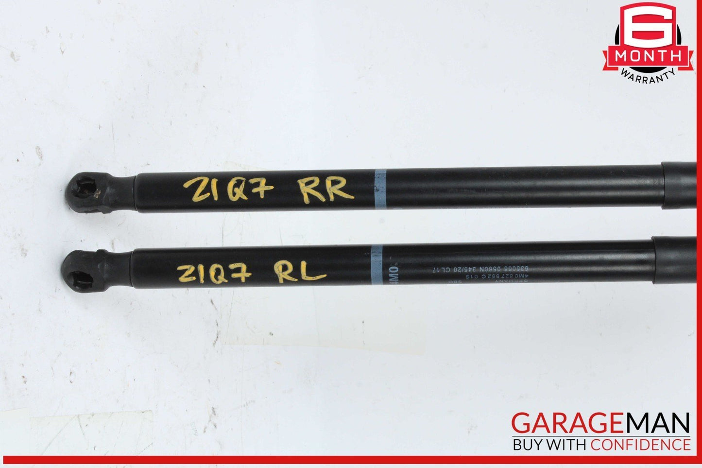 17-24 Audi Q7 Rear Right and Left Side Tailgate Lift Cylinder Strut Set OEM
