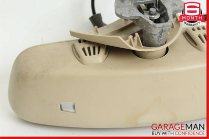 08-14 Mercedes W204 C250 C300 Top Upper Rear View Mirror Assembly Beige OEM
