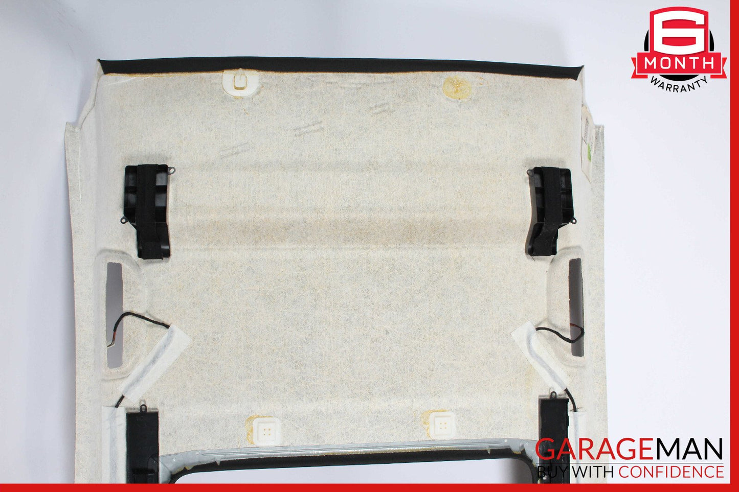 15-20 Mercedes W205 C350e Roof Headliner Pillar Trim Assembly Suede Black