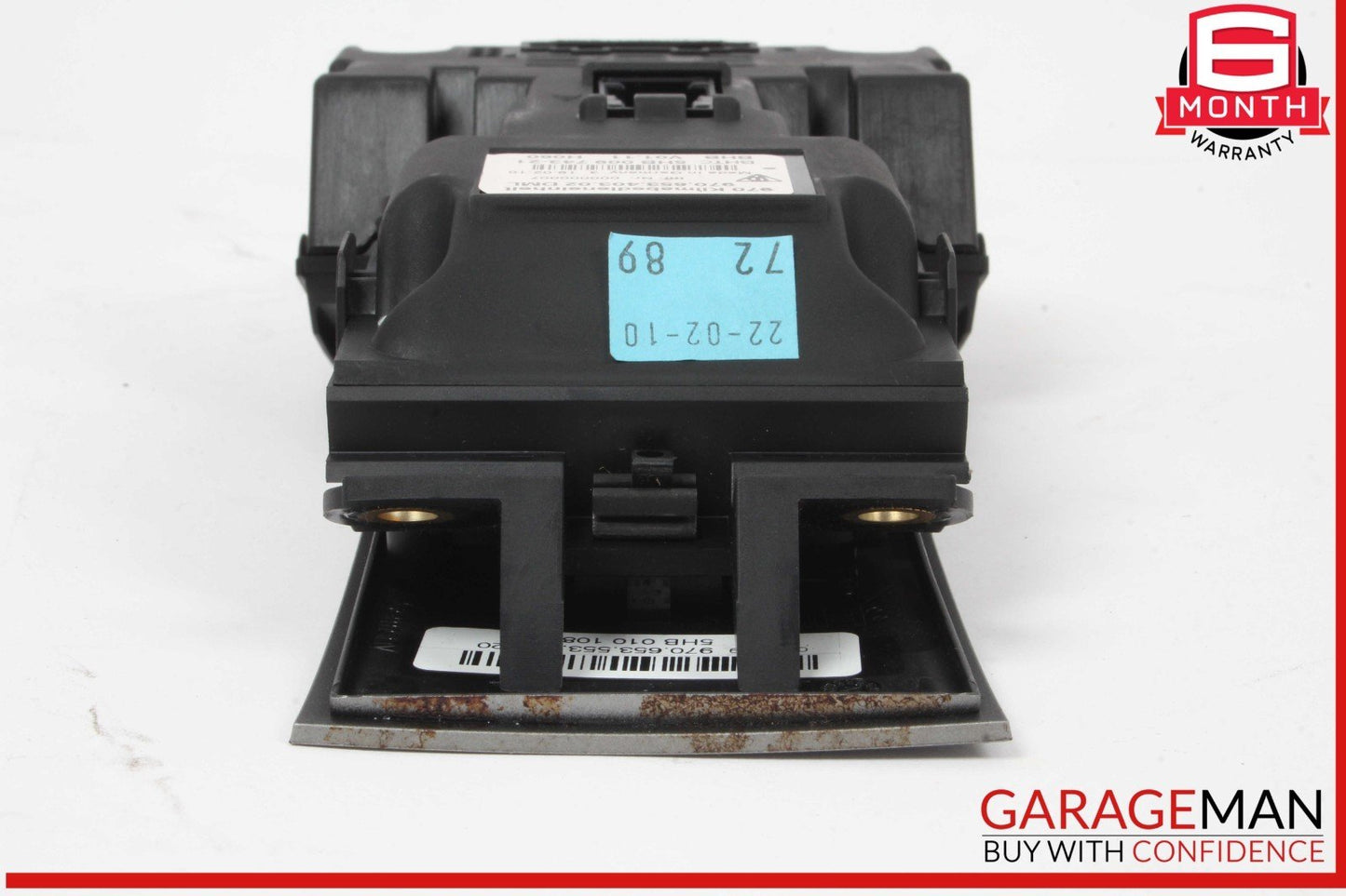 10-13 Porsche Panamera 970 Rear Window Roller Blind Control Panel Switch OEM