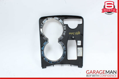 08-14 Mercedes W204 C300 E550 Center Console Cup Holder Bezel Trim Cover OEM