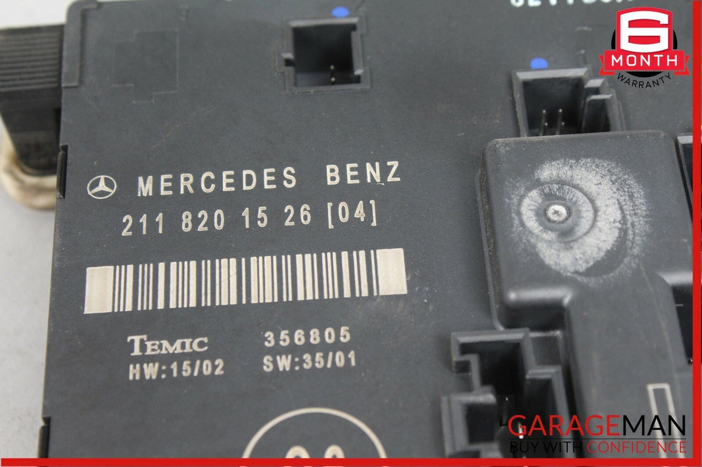 03-06 Mercedes W211 E320 Rear Left Door Control Module OEM
