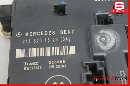 03-06 Mercedes W211 E320 Rear Left Door Control Module OEM