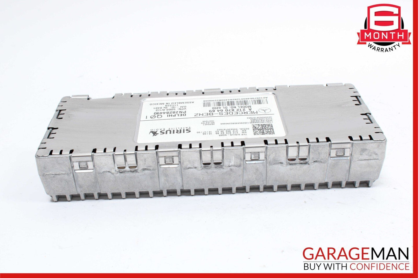 12-15 Mercedes W204 C250 C300 Sirius Satellite Radio Receiver 2128706489 OEM